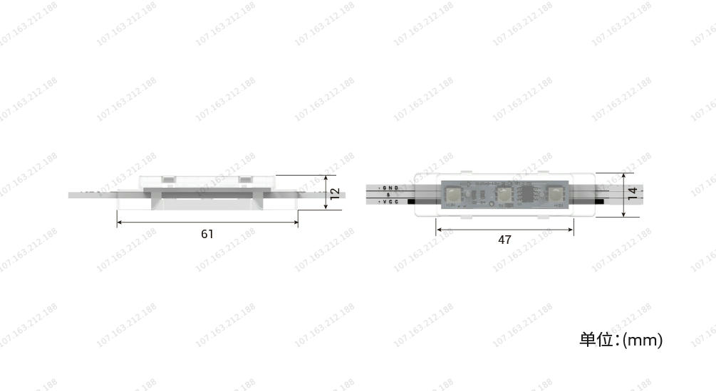 YD-DG-16X60 方型点光源